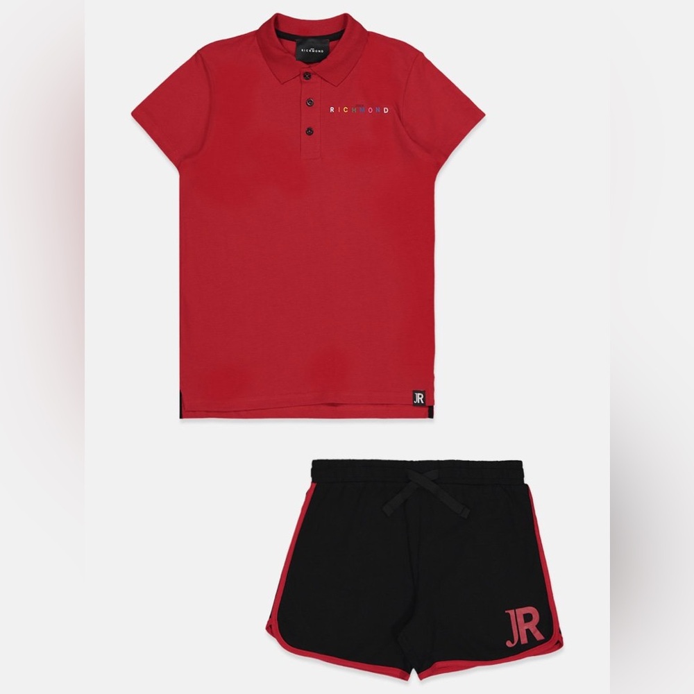 John Richmond Polo and Shorts